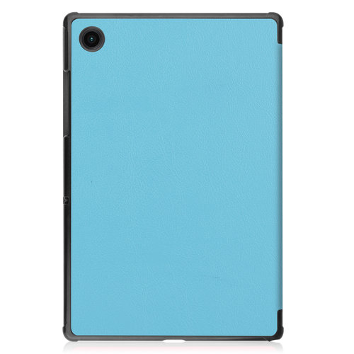 Cover2day Case2go - Tablet Hoes geschikt voor Samsung Galaxy Tab A8 (2021) - 10.5 inch - Tri-Fold Book Case - Auto Wake functie - Licht Blauw