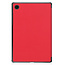 Case2go - Tablet Hoes geschikt voor Samsung Galaxy Tab A8 (2021) Hoes - 10.5 Inch - Tri-Fold Book Case - Rood