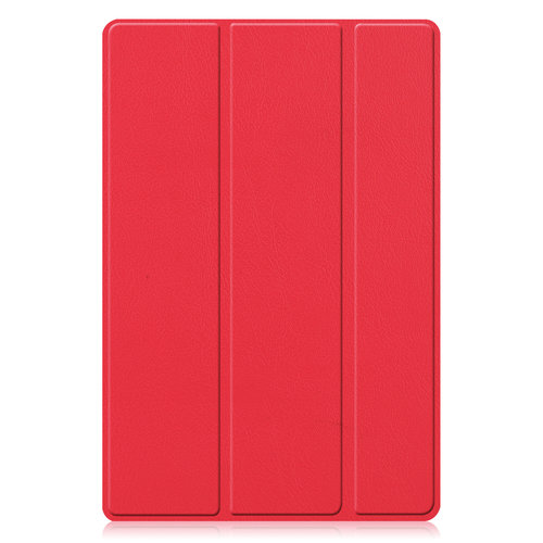 Cover2day Case2go - Tablet Hoes geschikt voor Samsung Galaxy Tab A8 (2021) - 10.5 inch - Tri-Fold Book Case - Auto Wake functie - Rood