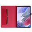 Case2go - Tablet hoes geschikt voor Samsung Galaxy Tab A8 (2021) - 10.5 Inch - Book Case met Soft TPU houder - Rood