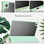 Case2go - Tablet Hoes geschikt voor Samsung Galaxy Tab A8 (2021) - 10.5 Inch - Transparante Case - Tri-fold Back Cover - Mint Groen