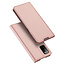 Case for Samsung Galaxy A03s Ultra Slim PU Leather Flip Folio Case with Magnetic Closure - Rosé-Gold