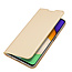 Case for Samsung Galaxy A03s Ultra Slim PU Leather Flip Folio Case with Magnetic Closure - Gold