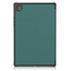 Tablet hoes voor Samsung Galaxy Tab A8 (2021) - 10.5 inch - Flexibel TPU - Tri-Fold Book Case - Groen