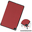 Cover2day - Tablet Hoes geschikt voor Realme Pad - 10.4 inch - Tri-Fold Book Case - Auto Wake functie - Donker Rood