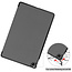 Case2go - Tablet Hoes geschikt voor Realme Pad - 10.4 inch - Tri-Fold Book Case - Auto Wake functie - Grijs