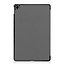 Case2go - Tablet Hoes geschikt voor Realme Pad - 10.4 inch - Tri-Fold Book Case - Auto Wake functie - Grijs