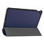 Case2go - Tablet Hoes geschikt voor Realme Pad - 10.4 inch - Tri-Fold Book Case - Auto Wake functie -  Donker Blauw