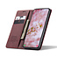 CaseMe - Hoesje geschikt voor Samsung Galaxy S22 Plus 5G - Wallet Book Case - Magneetsluiting - Rood