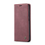 CaseMe - Hoesje geschikt voor Samsung Galaxy S22 Plus 5G - Wallet Book Case - Magneetsluiting - Rood