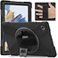 Cover2day - Tablet Hoes geschikt voor Samsung Galaxy Tab A8 (2021) - 10.5 Inch - Hand Strap Armor Case - Zwart