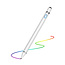 Active Stylus Pen - Oplaadbare Dual Touch Pen voor Tablet en Telefoon - Wit