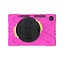 Tablet hoes voor Samsung Galaxy Tab S8 (2022) - Hand Strap Armor Case Met Pencil Houder - Magenta
