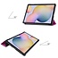 Tablet hoes voor Samsung Galaxy Tab S8 (2022) - Tri-Fold Book Case - Paars