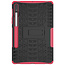 Cover2day - Tablet hoes voor Samsung Galaxy Tab S8 (2022) - Schokbestendige Back Cover - Met pencil houder - Magenta