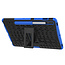 Case2go - Tablet Hoes geschikt voor Samsung Galaxy Tab S8 (2022) - Schokbestendige Back Cover - Met pencil houder - Donker Blauw