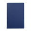 Case2go - Tablet hoes geschikt voor Samsung Galaxy Tab S8 (2022) - Draaibare Book Case Cover - 11 Inch - Donker Blauw