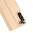 Dux Ducis - Telefoonhoesje geschikt voor Samsung Galaxy S22 Plus - Skin Pro Book Case - Goud