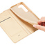 Dux Ducis - Telefoonhoesje geschikt voor Samsung Galaxy S22 Plus - Skin Pro Book Case - Goud