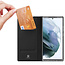 Dux Ducis - Telefoonhoesje geschikt voor Samsung Galaxy S22 Ultra - Skin Pro Book Case - Zwart