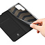 Dux Ducis - Telefoonhoesje geschikt voor Samsung Galaxy S22 Ultra - Skin Pro Book Case - Zwart