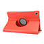 Case2go - Tablet hoes geschikt voor Lenovo Tab M10 HD - 2e Generatie (TB-X306) - Draaibare Book Case Cover - 10.1 Inch - Oranje