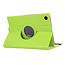 Case2go - Tablet hoes geschikt voor Samsung Galaxy Tab A8 (2021) - 10.5 Inch - Draaibare Book Case Cover - Groen