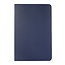 Case2go - Tablet hoes geschikt voor Samsung Galaxy Tab A8 (2021) - 10.5 Inch - Draaibare Book Case Cover - Donker Blauw