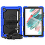 Tablet Hoes geschikt voor Samsung Galaxy Tab A8 (2021) - 10.5 Inch - Heavy Duty Case met Ingebouwde Screenprotector en Schouderriem - Donker Blauw