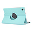 Cover2day - Tablet hoes voor Samsung Galaxy Tab A8 (2021) - 10.5 Inch - Draaibare Book Case Cover - Licht Blauw