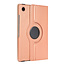 Cover2day - Tablet hoes voor Samsung Galaxy Tab A8 (2021) - 10.5 Inch - Draaibare Book Case Cover - Rosé-Goud