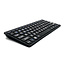 Cover2day -  Draadloos toetsenbord - QWERTY - Geschikt voor IOS - Windows - Android - Zilver