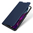 Dux Ducis - Telefoonhoesje geschikt voor Motorola Moto G200 5G - Skin Pro Book Case - Donker Blauw