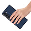 Dux Ducis - Telefoonhoesje geschikt voor Motorola Moto G200 5G - Skin Pro Book Case - Donker Blauw