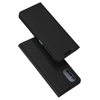 Dux Ducis Dux Ducis - Telefoonhoesje compatibel met Motorola Moto G31 - Skin Pro Book Case - Zwart