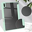 Cover2day - Tablet Hoes geschikt voor Huawei Matepad 11 (2021) - Transparante Case - Tri-fold Back Cover - Mint Groen