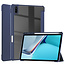 Cover2day - Tablet Hoes geschikt voor Huawei Matepad 11 (2021) - Transparante Case - Tri-fold Back Cover - Donker Blauw