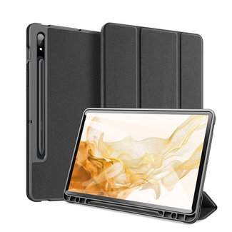 Dux Ducis Tablet hoes geschikt voor de Samsung Galaxy Tab S8 (2022) - Zwart