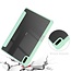 Cover2day - Tablet Hoes geschikt voor Huawei Matepad 11 (2021) - Transparante Case - Tri-fold Back Cover - Mint Groen