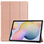 Cover2day - Samsung Galaxy Tab S8 Plus 2022 hoes - 12.4 Inch - Tri-Fold Book Case - RosÃ© Goud