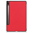 Cover2day - Tablet hoes geschikt voor Lenovo Tab P12 Pro - Tri-Fold Book Case - Rood