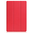 Cover2day - Tablet hoes geschikt voor Lenovo Tab P12 Pro - Tri-Fold Book Case - Rood