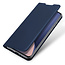 Dux Ducis - Telefoonhoesje geschikt voor Xiaomi 12 - Skin Pro Book Case - Donker Blauw