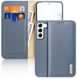 Dux Ducis Dux Ducis - Telefoonhoesje geschikt voor Samsung Galaxy S22 Plus 5G - Dux Ducis Hivo Series Case - Blauw