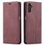 CaseMe - Hoesje geschikt voor Samsung Galaxy A13 5G - Wallet Book Case - Magneetsluiting - Rood