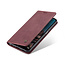 CaseMe - Hoesje geschikt voor Samsung Galaxy A13 5G - Wallet Book Case - Magneetsluiting - Rood