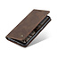 CaseMe - Hoesje geschikt voor Samsung Galaxy A13 5G - Wallet Book Case - Magneetsluiting - Donker Bruin