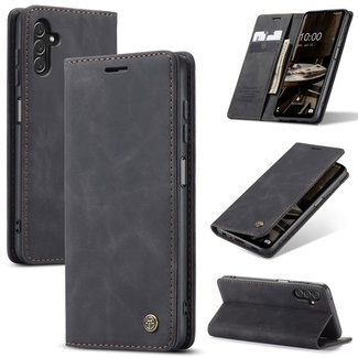 CaseMe CaseMe - Hoesje geschikt voor Samsung Galaxy A13 5G - Wallet Book Case - Magneetsluiting - Zwart