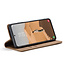 CaseMe - Hoesje geschikt voor Samsung Galaxy S22 Plus 5G - Retro Wallet Book Case - Magneetsluiting - Licht Bruin