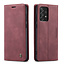 Dux Ducis Caseme - Hoesje geschikt voor Samsung Galaxy A73 5G - Wallet Book Case - Magneetsluiting - Rood